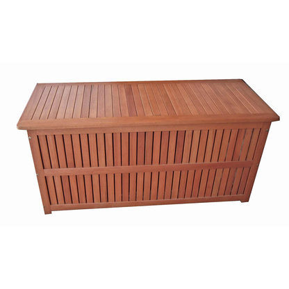 Garden Pleasure PLANO Gartenbox 277,51 l braun 130,0 x 55,0 x 58,0 cm, 1 St