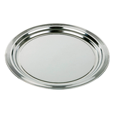 Artikelbild 1 für APS Servierplatte CLASSIC silber 35,0 cm, 1 St., Artikelnummer 194856