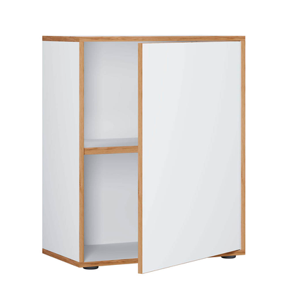 Artikelbild 5 für VCM my office Aktenschrank Salia, 920720 weiß, honig-eiche 1 Fachboden 60,0 x 32,0 x 74,0 cm, Artikelnummer 364362