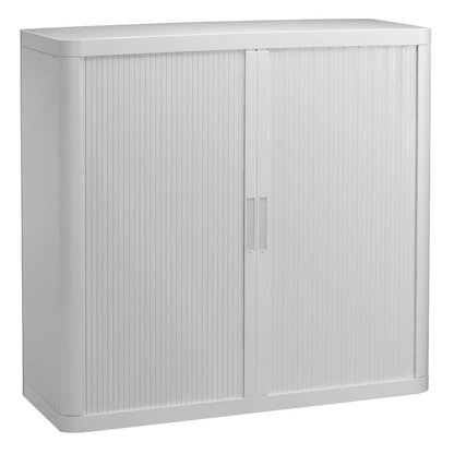 Artikelbild für PAPERFLOW easyOffice Rollladenschrank weiß ohne Fachböden 110,0 x 41,5 x 104,0 cm, Artikelnummer 147025