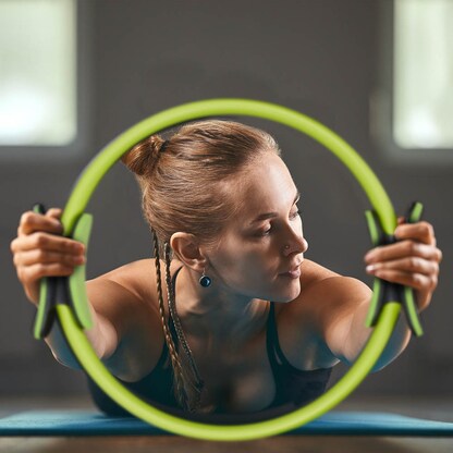 Artikelbild 4 für relaxdays Pilates-Ring grün, Artikelnummer 441921