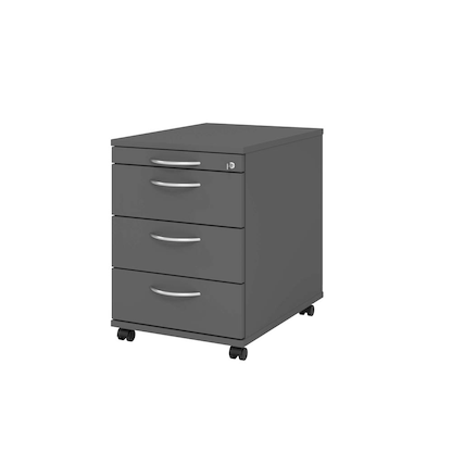 Artikelbild für HAMMERBACHER AC30 Rollcontainer grafit 4 Auszüge 42,8 x 58,0 x 59,0 cm, Artikelnummer 348259