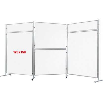 Artikelbild für FRANKEN Trennwand ECO, doppelseitig, weiß 120,0 x 150,0 cm, 1 St., Artikelnummer 570667