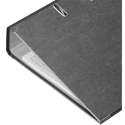 Artikelbild 4 für office discount Ordner schwarz marmoriert Karton 8,0 cm DIN A4, 1 St., Artikelnummer 501445