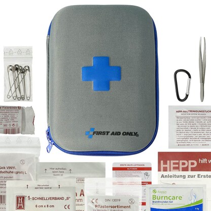 Artikelbild 2 für FIRST AID ONLY® Erste-Hilfe-Tasche Hardcase grau, Artikelnummer 754063