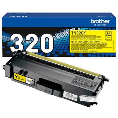 Artikelbild für brother TN-320Y gelb Toner, Artikelnummer 105049