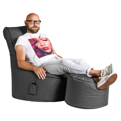 Artikelbild 10 für SITTING POINT Swing SCUBA® Sitzsack anthrazit, Artikelnummer 542151