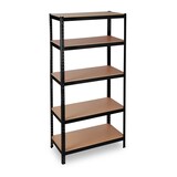 Artikelbild 1 für relaxdays Schwerlastregal 10026755_0 schwarz 90,0 x 60,0 x 180,0 cm, Artikelnummer 451852