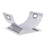 Artikelbild 1 für relaxdays Kaminholzkorb silber 37,0 x 33,0 x 19,0 cm, 1 St., Artikelnummer 555875