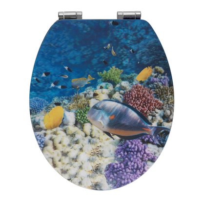 Artikelbild 4 für WENKO WC-Sitz mit Absenkautomatik Fish mit 3D-Effekt mehrfarbig, 1 St., Artikelnummer 812911