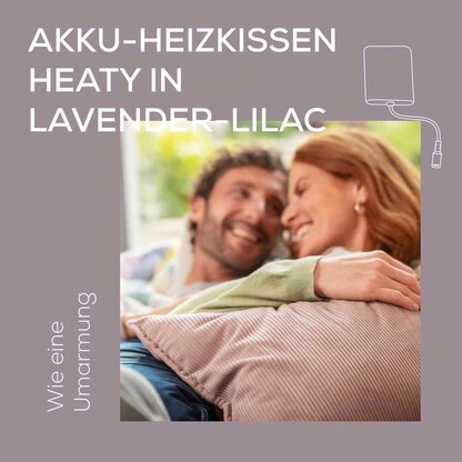 Artikelbild 7 für beurer HK 77 Heizkissen lavender-lilac 25,2 W, Artikelnummer 744407