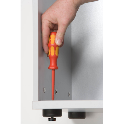 Artikelbild 5 für HAMMERBACHER Aktenregal Basic 4000 lichtgrau 80,0 x 33,0 x 188,0 cm, 1 St., Artikelnummer 861849