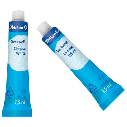 Artikelbild 2 für Pelikan Deckweiß 2x 7,5 ml, Artikelnummer 802187