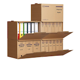 Artikelbild 1 für ELBA Archivcontainer tric system braun 51,0 x 36,0 x 33,0 cm, 5 St., Artikelnummer 748582