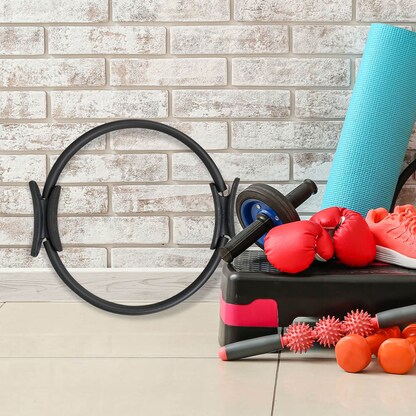 Artikelbild 2 für relaxdays Pilates-Ring schwarz, Artikelnummer 441883