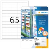 Artikelbild 1 für HERMA SPECIAL Tiefkühletiketten 4388 weiß 38,1 x 21,2 mm, 25 Blatt, Artikelnummer 517735