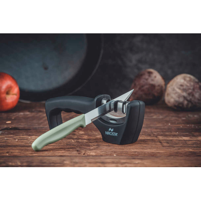 Artikelbild 4 für NIROSTA Messerschärfer Quick-Sharp schwarz, silber, 1 St., Artikelnummer 584167