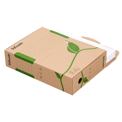 Artikelbild 9 für Esselte Archivboxen ECO braun 8,0 x 23,3 x 32,7 cm, 25 St., Artikelnummer 845887