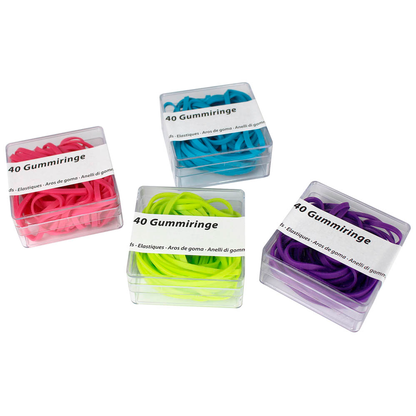 Artikelbild 2 für M&M Gummiringe grün, rot, blau oder violett 40 Stück, Artikelnummer 647429