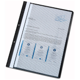 Artikelbild 1 für HIDENTITY® Archivhefter Kunststoff schwarz DIN A4, 5 St., Artikelnummer 400028