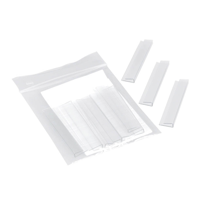 Artikelbild für styro Beschriftungsschilder mit Clip transparent, 10 St., Artikelnummer 336166