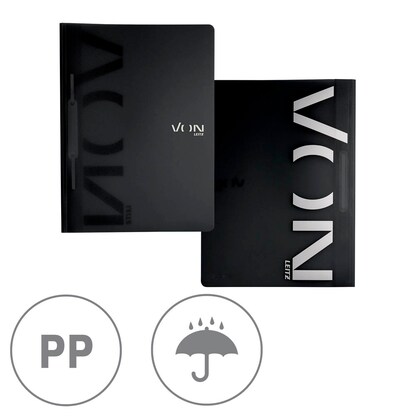 Artikelbild 8 für VON LEITZ Schnellhefter Kunststoff schwarz DIN A4, 1 St., Artikelnummer 635484