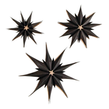 Artikelbild 1 für Rayher Faltblätter 3D-Papiersterne Magic Stars schwarz/braun, Artikelnummer 686897