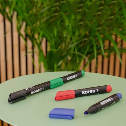 Artikelbild 3 für Kores® ECO XP1 Permanentmarker schwarz 3,0 mm, 1 St., Artikelnummer 766479