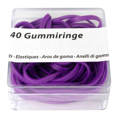 Artikelbild 5 für M&M Gummiringe grün, rot, blau oder violett 40 Stück, Artikelnummer 647429