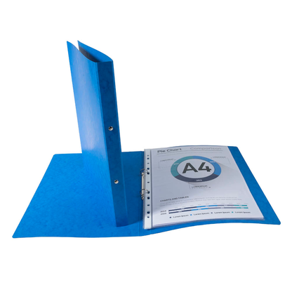 Artikelbild für Exacompta Ringbuch 2-Ringe blau 2,0 cm DIN A4, 1 St., Artikelnummer 680536