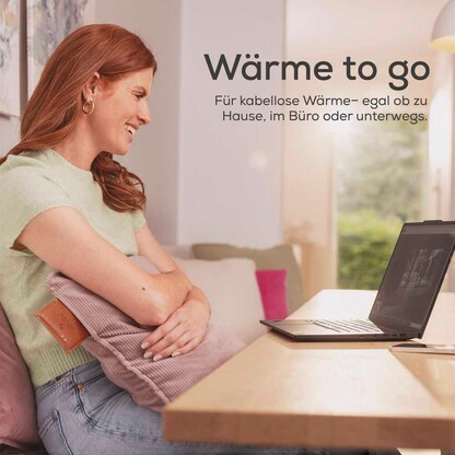 Artikelbild 8 für beurer HK 77 Heizkissen lavender-lilac 25,2 W, Artikelnummer 744407