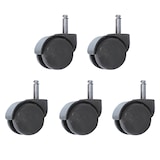 Artikelbild 1 für Topstar Stuhlrollen für Teppichböden, 5 St., Artikelnummer 400036