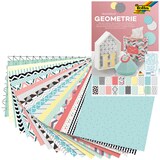 Artikelbild 1 für folia Motivblock GEOMETRIE farbsortiert 270 g/qm 20 Blatt, Artikelnummer 191967