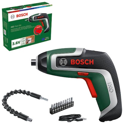 Artikelbild 2 für BOSCH Home & Garden IXO 7 Flexi Set Akku-Schrauber-Set 3,6 V, mit 1 Akku, Artikelnummer 467286