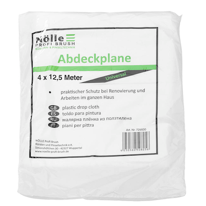 Artikelbild für Nölle Abdeckfolie 4,0 x 12,5 m transparent 6,0 my, Artikelnummer 159564