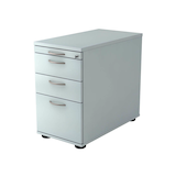 Artikelbild 1 für HAMMERBACHER Solid SC40 Standcontainer lichtgrau 4 Auszüge Stahl-Bügelgriff chrom 42,8 x 80,0 x 72,0 - 76,0 cm, Artikelnummer 983114