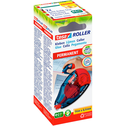 Artikelbild 2 für tesa Kleberoller dauerhaft, 2 St., Artikelnummer 150476