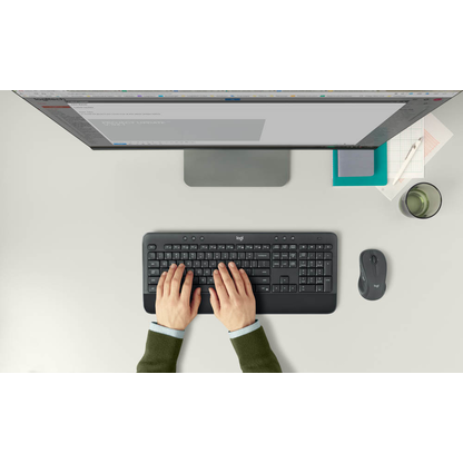 Artikelbild 3 für Logitech MK545 ADVANCED Tastatur-Maus-Set kabellos schwarz, Artikelnummer 489231