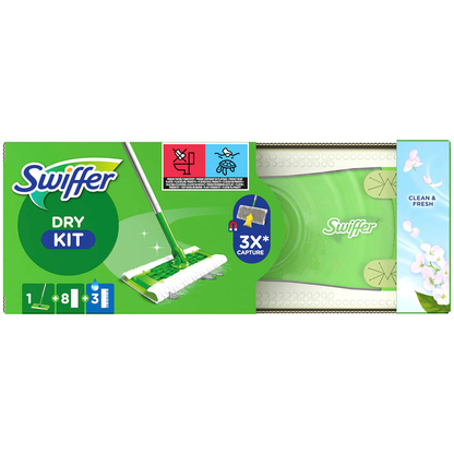 Artikelbild für Swiffer DRY KIT Staubwischer Mikrofaser, 1 Set, Artikelnummer 526154