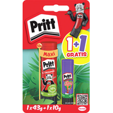 Artikelbild 1 für 1 + 1 GRATIS: Pritt Klebestifte 43,0 g, 1 St. + GRATIS Klebestift lila 10,0 g, Artikelnummer 619878