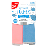 Artikelbild 1 für GUT&GÜNSTIG Mikrofasertücher 60 °C waschbar, 2 St., Artikelnummer 665819