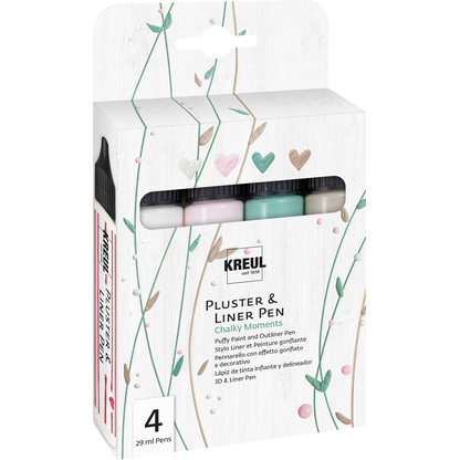 Artikelbild 2 für KREUL Chalky Moments Pluster-Pen farbsortiert, 4 St., Artikelnummer 115369