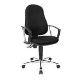 Artikelbild 1 für Topstar Bürostuhl Point 60 Plus, 8169A G20 Stoff schwarz, Gestell chrom, Artikelnummer 870014