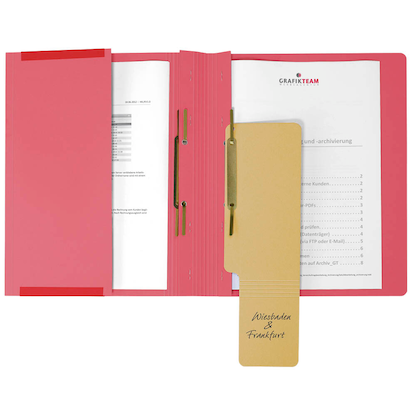 Artikelbild 2 für Exacompta Aktenschwänze chamois, 100 St., Artikelnummer 111512