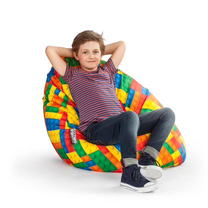 Artikelbild 4 für SITTING POINT Bricks L Sitzsack bunt, Artikelnummer 587530