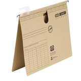 Artikelbild 1 für ELBA Hängehefter vertic ULTIMATE Karton naturbraun DIN A4 1x kaufmännische Heftung, 50 St., Artikelnummer 394171