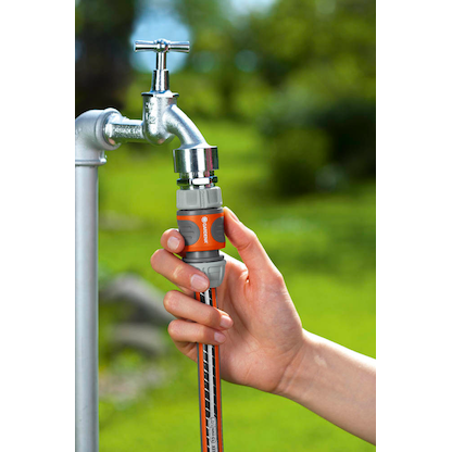 Artikelbild 4 für GARDENA Gartenschlauchverbinder Original GARDENA System 18215-20 13 mm (1/2 Zoll), 15 mm (5/8 Zoll) Wasseranschluss, 1 St., Artikelnummer 922714