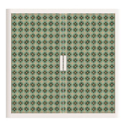 Artikelbild 3 für PAPERFLOW easyOffice Vintage Rollladenschrank 60884 2 Fachböden 110,0 x 41,5 x 104,0 cm, Artikelnummer 210579