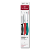Artikelbild 1 für VICTORINOX Küchenmesser Swiss Classic silber, grün, silber, rot, silber, schwarz, 1 Set, Artikelnummer 636987