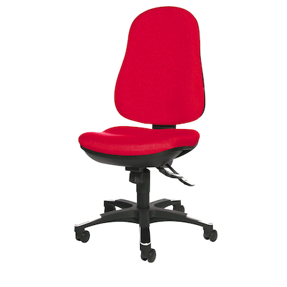 Artikelbild 2 für Topstar Bürostuhl Trend SY 10, 9020G21 Stoff rot, Gestell schwarz, Artikelnummer 206771